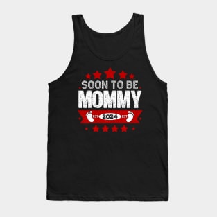New Mom 2024 First Time Mom Soon To Be Mommy 2024 Tank Top